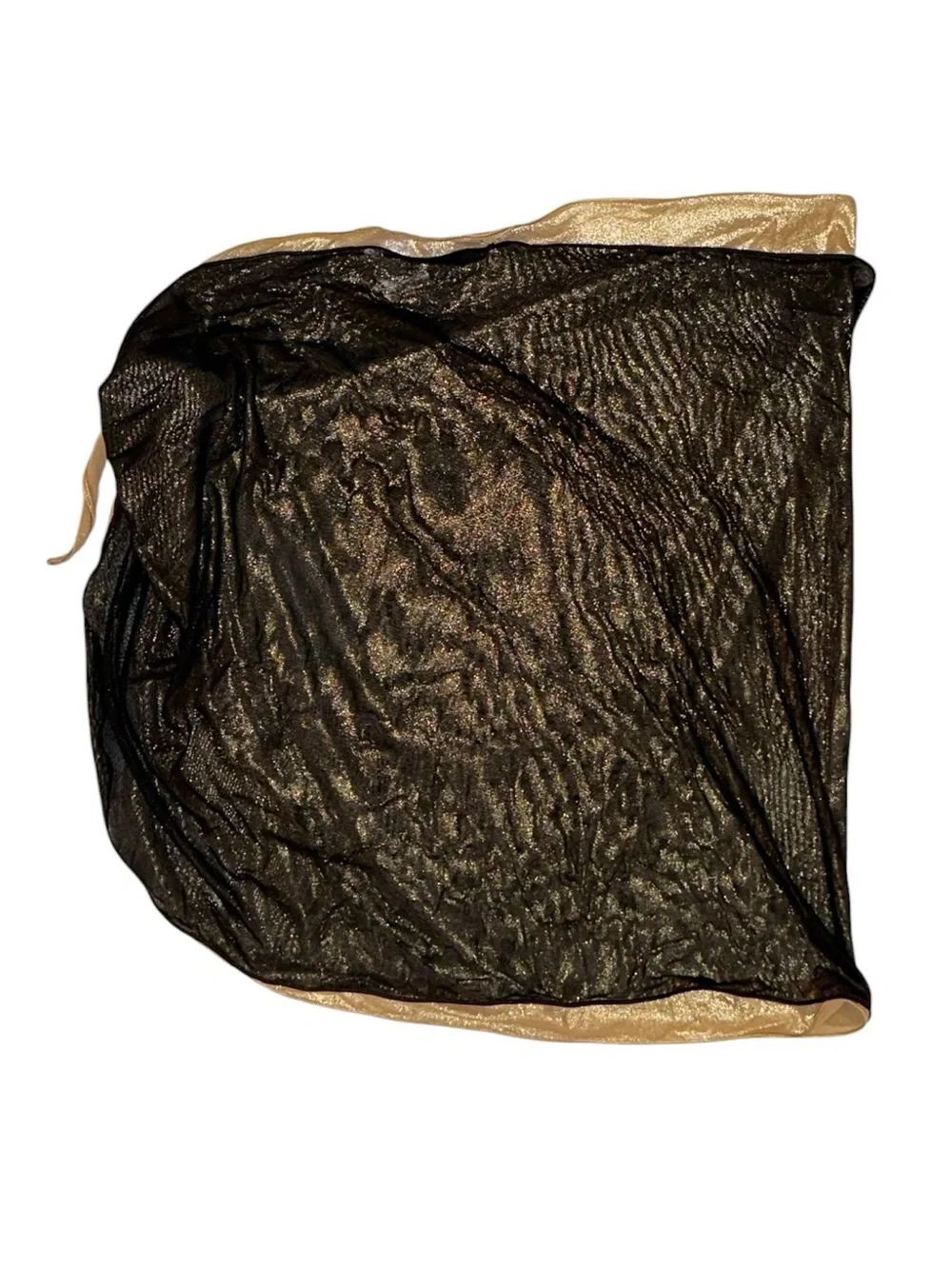 Rare Osree Lam Double Bikini And Sarong Set In Black - Gold — image 8 of 8